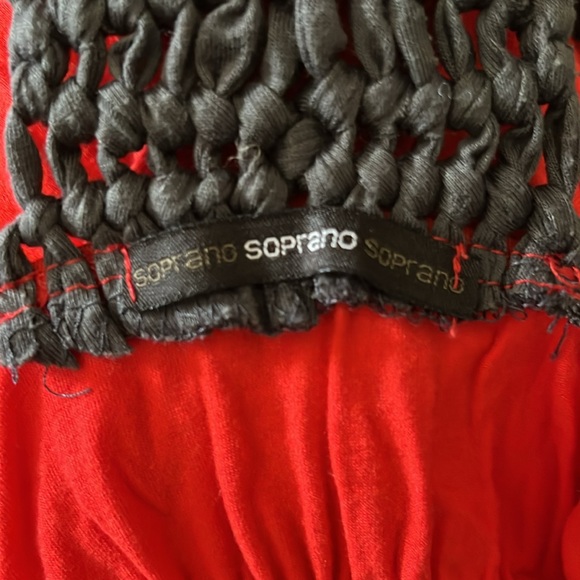 Soprano Red Racerback Dress M - Picture 7 of 8